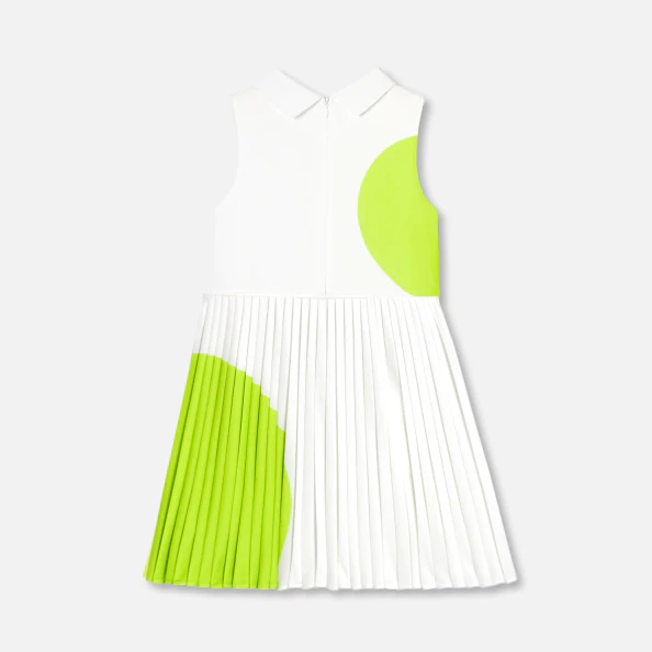 Robe esprit tennis enfant fille