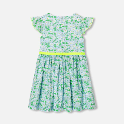 Robe enfant fille en tissu Liberty