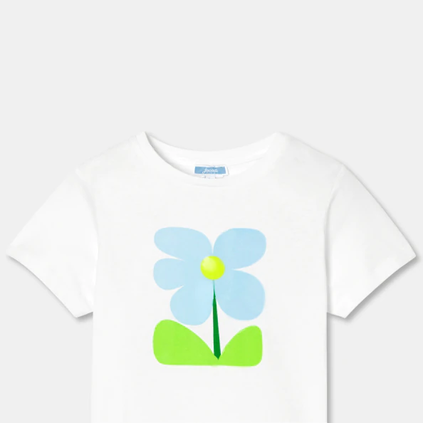 T-shirt enfant fille manches courtes