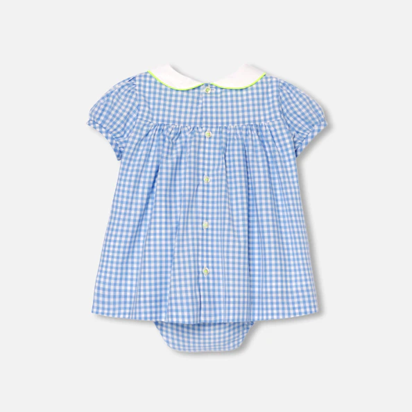 Robe bébé fille manches courtes