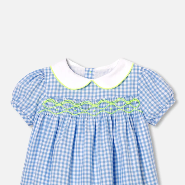 Robe bébé fille manches courtes