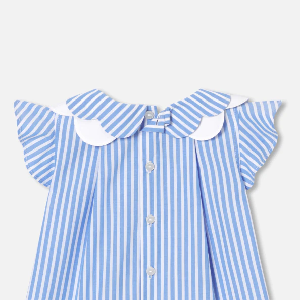 Blouse bébé fille en popeline