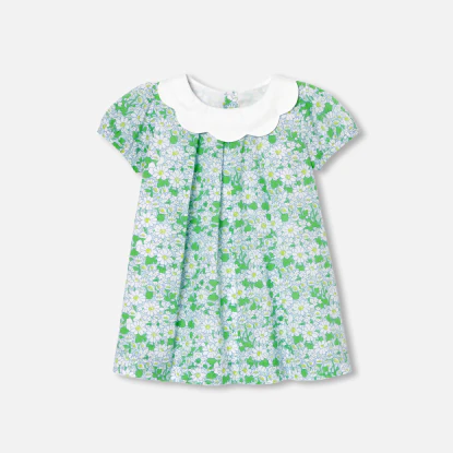 Robe bébé fille en Tissu Liberty