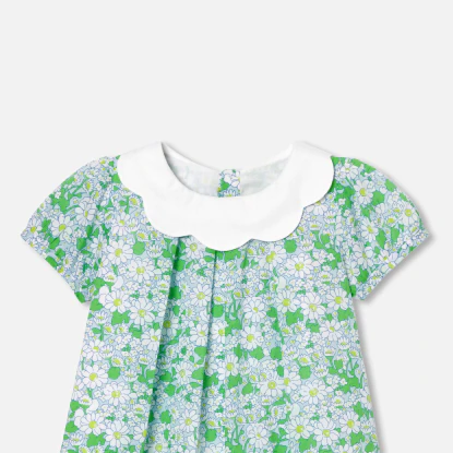 Robe bébé fille en Tissu Liberty