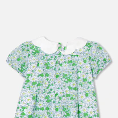 Robe bébé fille en Tissu Liberty