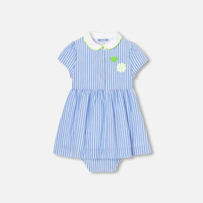 Robe bébé fille coupe trapèze