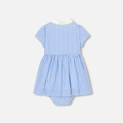 Robe bébé fille coupe trapèze