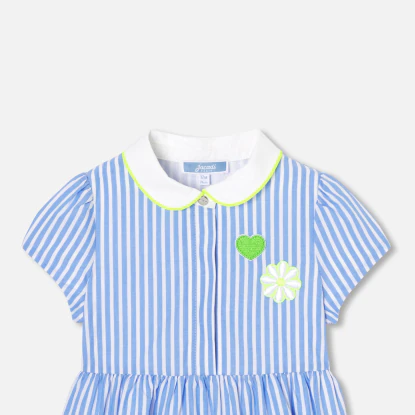 Robe bébé fille coupe trapèze