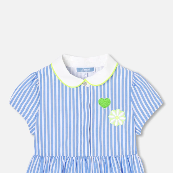 Robe bébé fille coupe trapèze