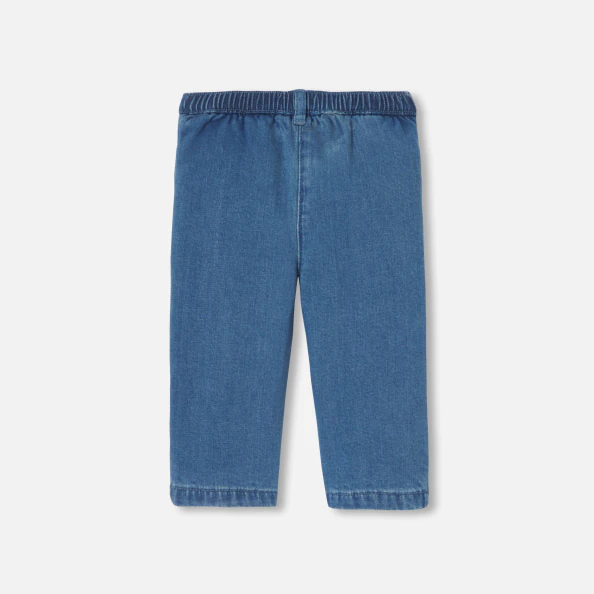 Pantalon bébé fille en jean léger