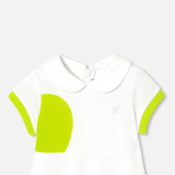 Robe polo bébé fille