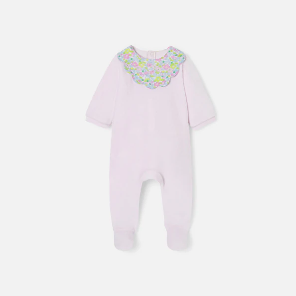 Pyjama bébé fille en velours