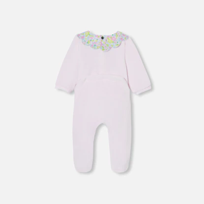 Pyjama bébé fille en velours