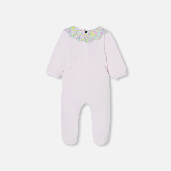 Pyjama bébé fille en velours