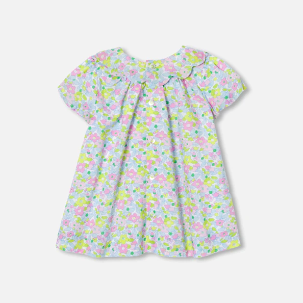 Robe bébé fille en Tissu Liberty