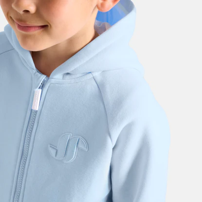 Sweat zippé enfant garçon à capuche