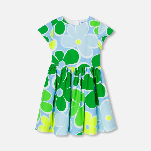 Robe enfant fille en popeline