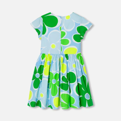 Robe enfant fille en popeline