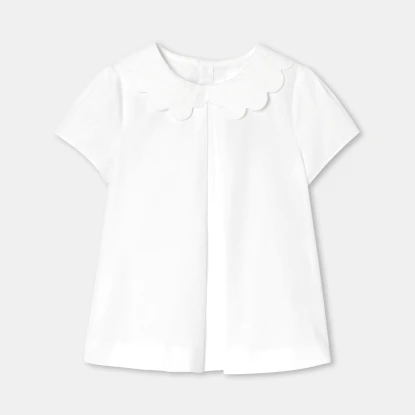 Blouse enfant fille en popeline