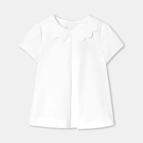 Blouse enfant fille en popeline