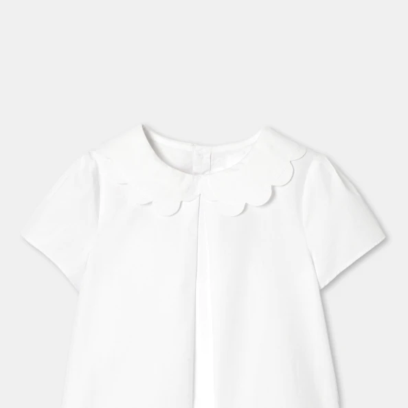 Blouse enfant fille en popeline