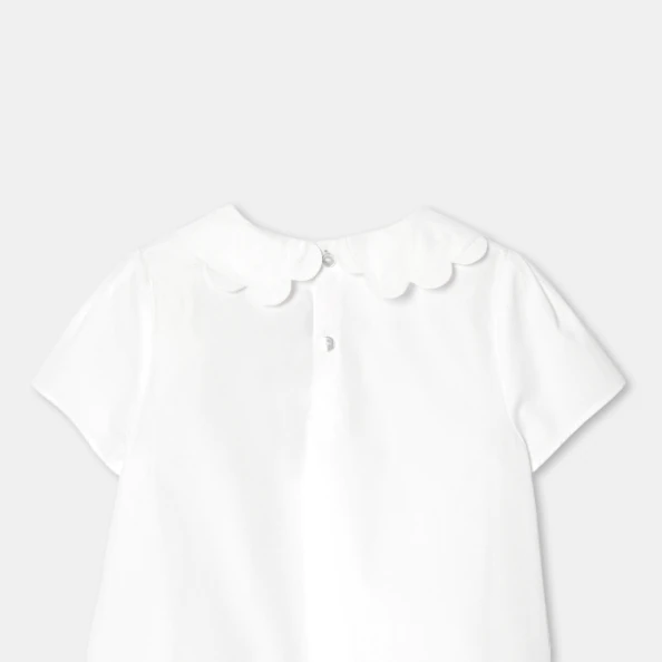 Blouse enfant fille en popeline