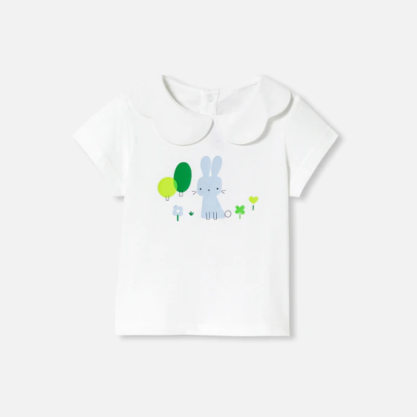 T-shirt manches courtes bébé fille