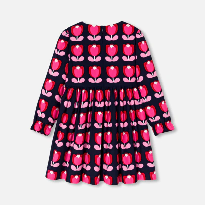 Robe enfant fille en velours