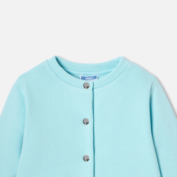 Cardigan en molleton enfant fille