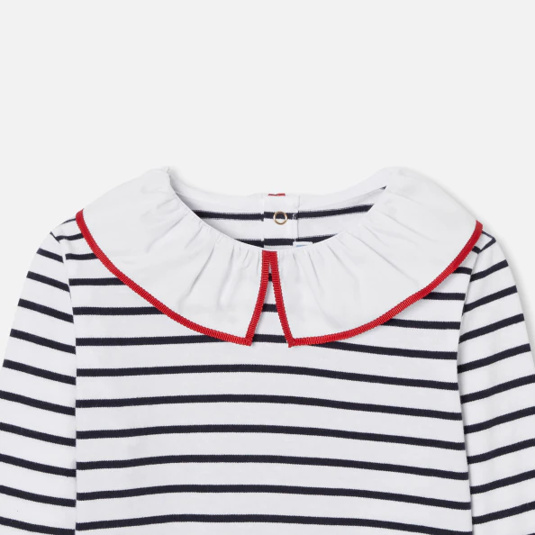 T-shirt rayé enfant fille