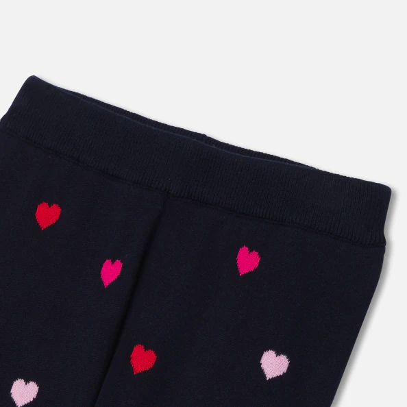 Pantalon bébé fille en tricot