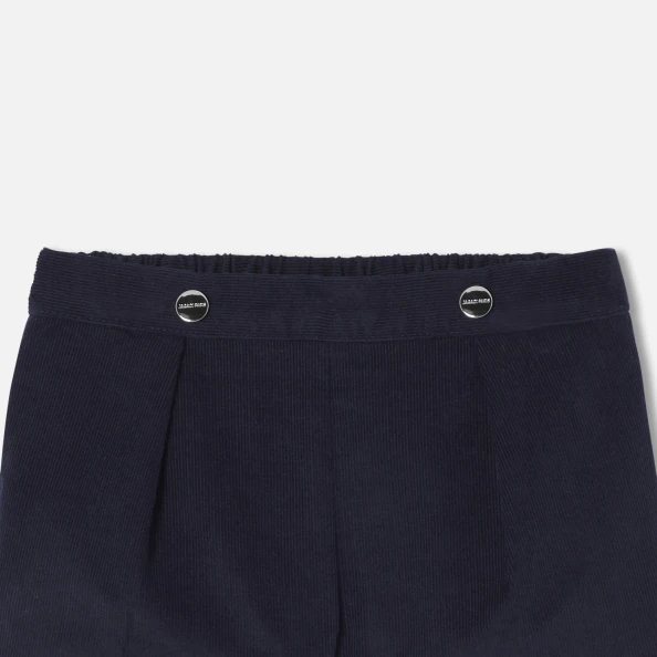 Short bébé fille en velours