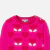 Pull enfant fille motif tulipe