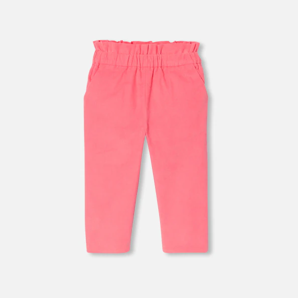 Pantalon bébé fille en velours