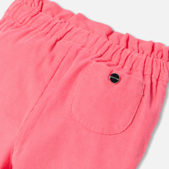 Pantalon bébé fille en velours