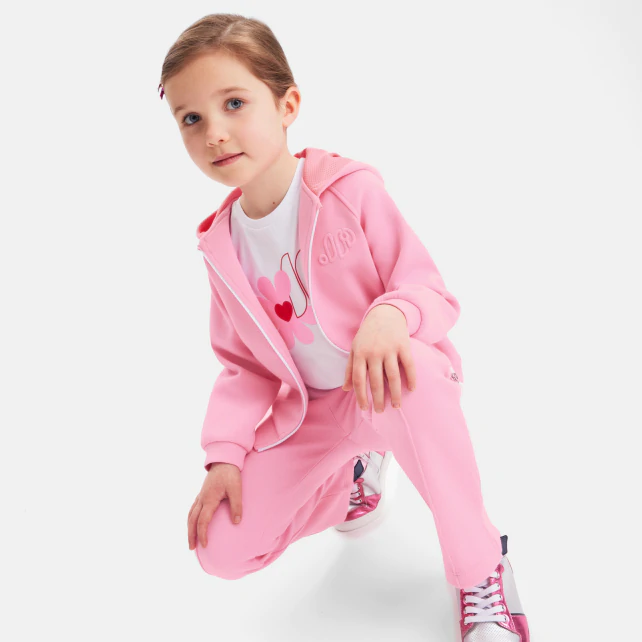 Sweat zippé enfant fille