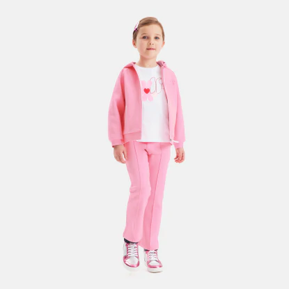 Sweat zippé enfant fille