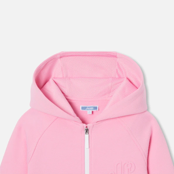 Sweat zippé enfant fille