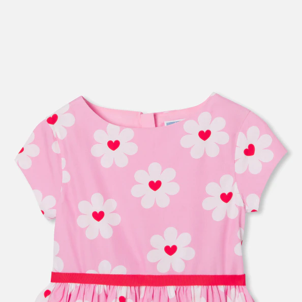 Robe enfant fille en popeline