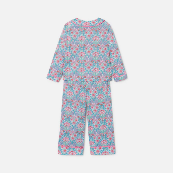 Pyjama enfant fille en tissu Liberty