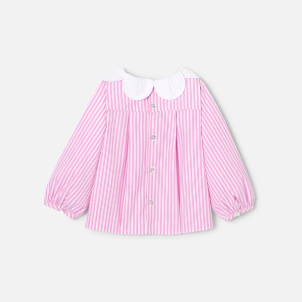 Blouse bébé fille rayée