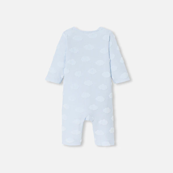 Combinaison bébé garçon motif nuage