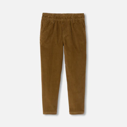 Pantalon enfant garçon coupe carotte