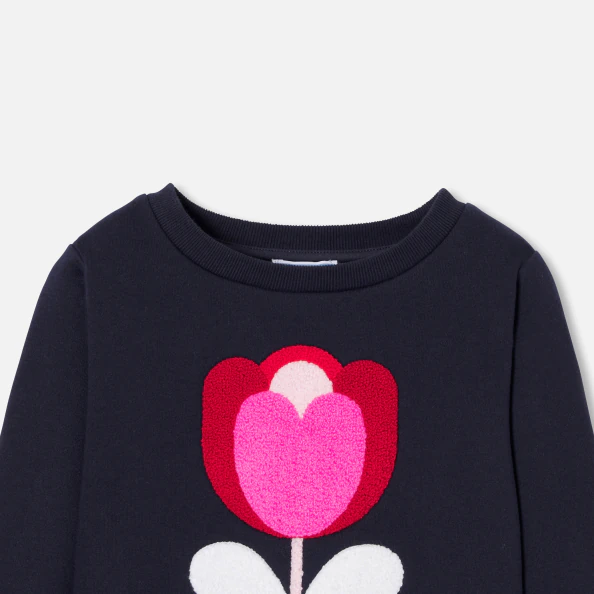 Sweat enfant fille en molleton