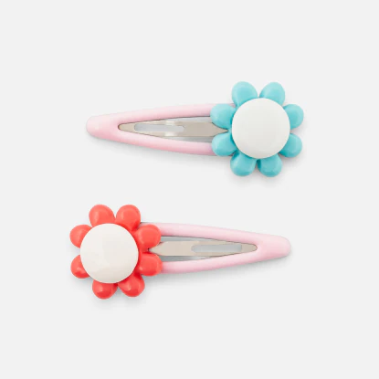 Duo de barrettes bébé fille