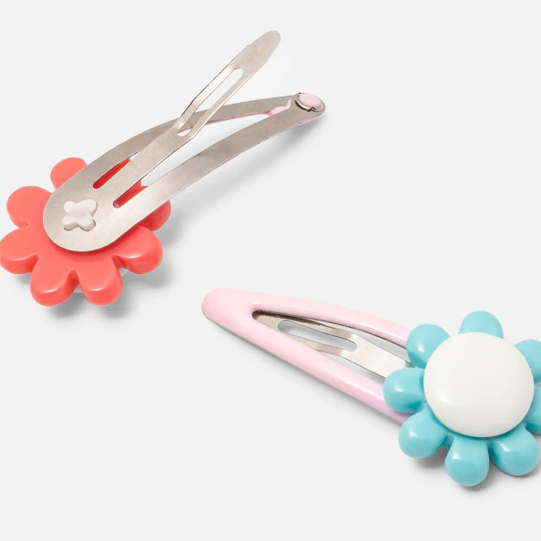 Duo de barrettes bébé fille