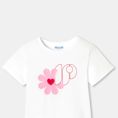 T-shirt manches courtes enfant fille