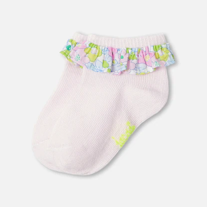 Chaussettes bébé fille à volants