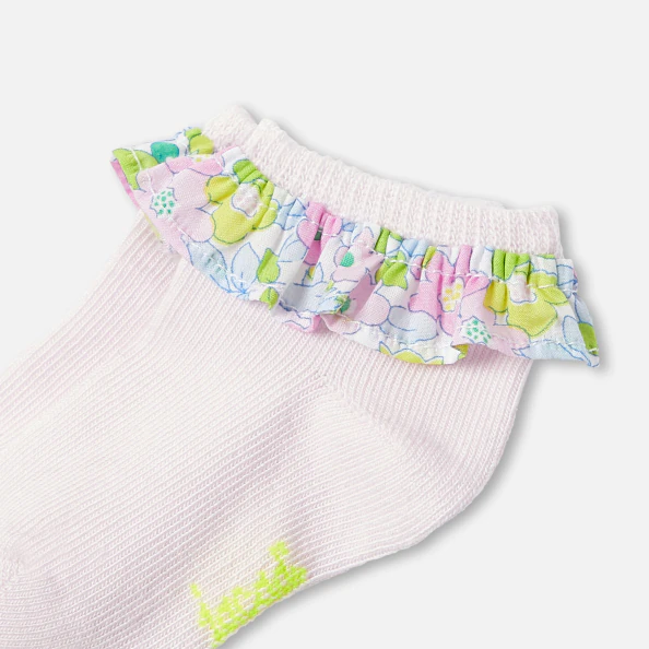 Chaussettes bébé fille à volants