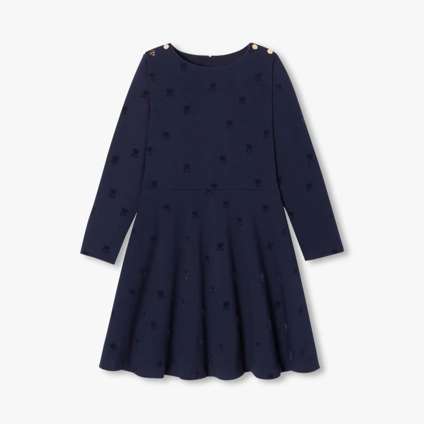 Robe en molleton enfant fille